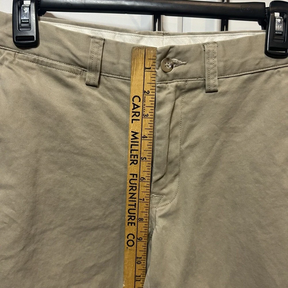 Polo Ralph Lauren Mens Slim Fit Khaki Chino Pants Tan 32/30 Cotton Trousers